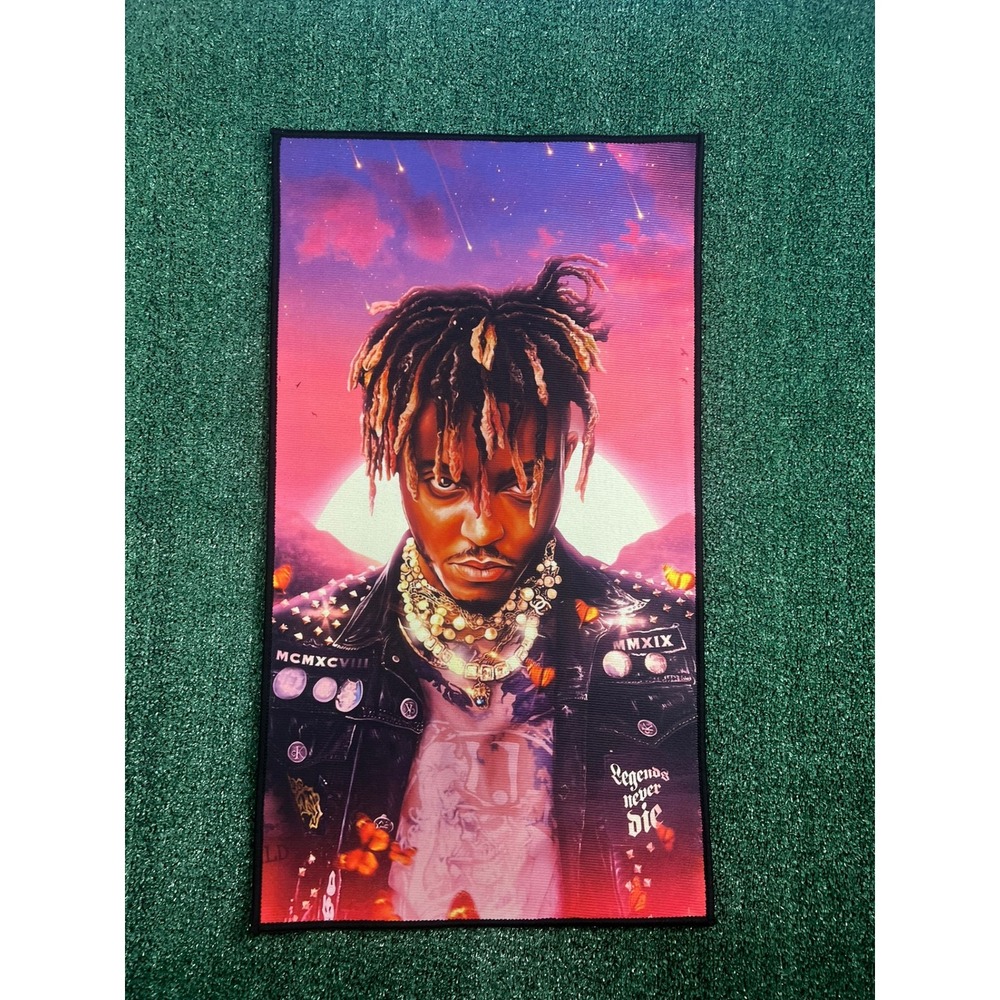Juice WRLD Legends Never Die Rug Non Slip Back